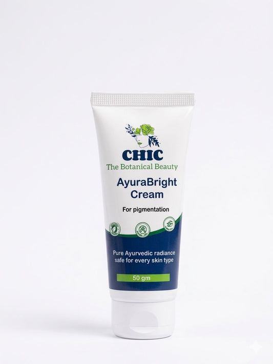 Ayurabright Ayurvedic Pigmentation Correcting Cream | Reduces Dark Spots, Tanning & Uneven Skin Tone | Herbal Extracts | For All Skin Types | Daily Use
