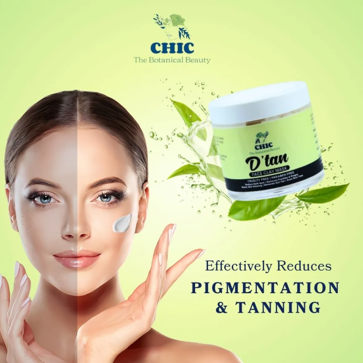 Chic Botanical Beauty Ultimate Bodycare Ritual Combo | Pigmentation Repair + Body Yogurt + Face & Body Scrub + D-Tan Clay Pack