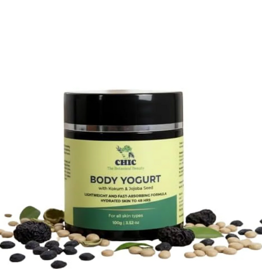Body Yogurt Moisturizer With Kokum And Jojoba Seeds And Herbal Hair Oil With Comb