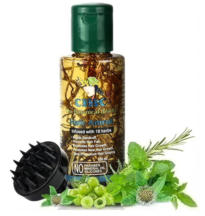 Body Yogurt Moisturizer With Kokum And Jojoba Seeds And Herbal Hair Oil With Comb